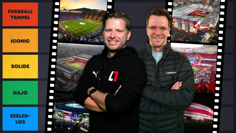 Ranking: Die 20 größten Stadien der Top5-Ligen