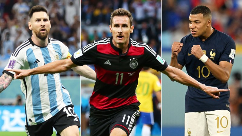 Die 16 besten WM-Torschützen aller Zeiten