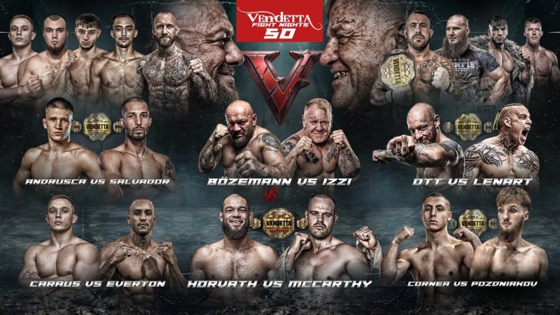 Vendetta Fight Nights feiern im Hallmann Dome Jubiläum