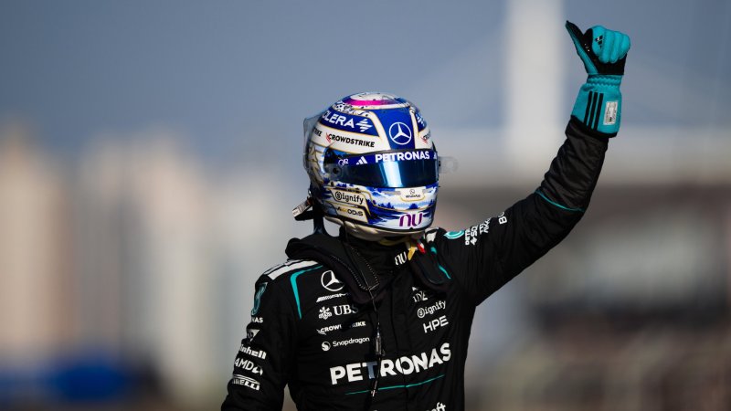 Russell holt sich auch China-Sprint