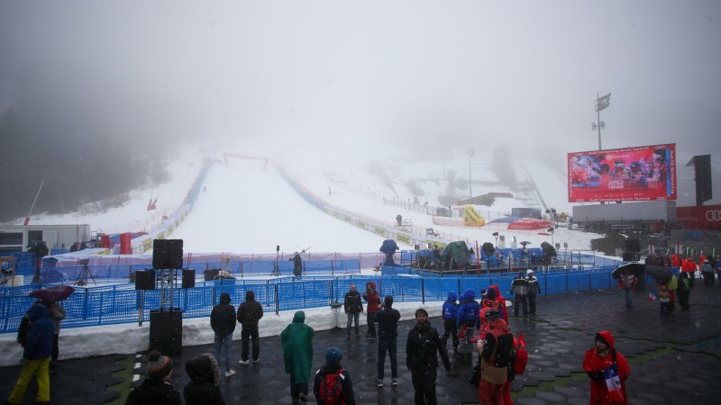 1. Super-G in Courchevel - Absage