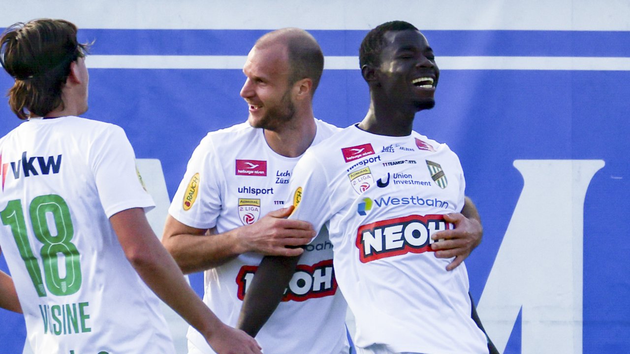 Lustenau rückt der Spitze wieder gefährlich nahe