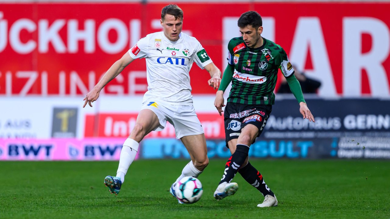 Ried gewinnt dank zweier Elfmeter gegen die WSG Tirol
