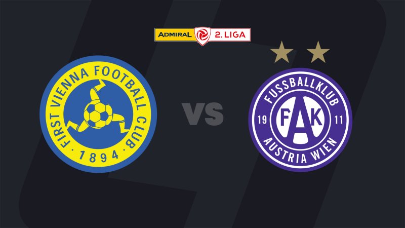 2. Liga heute im LIVE-Stream: First Vienna FC - Young Violets