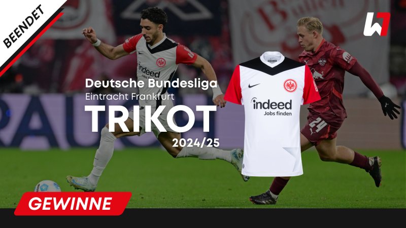 GEWINNSPIEL: Nike Eintracht Frankfurt Home Trikot 2024/25