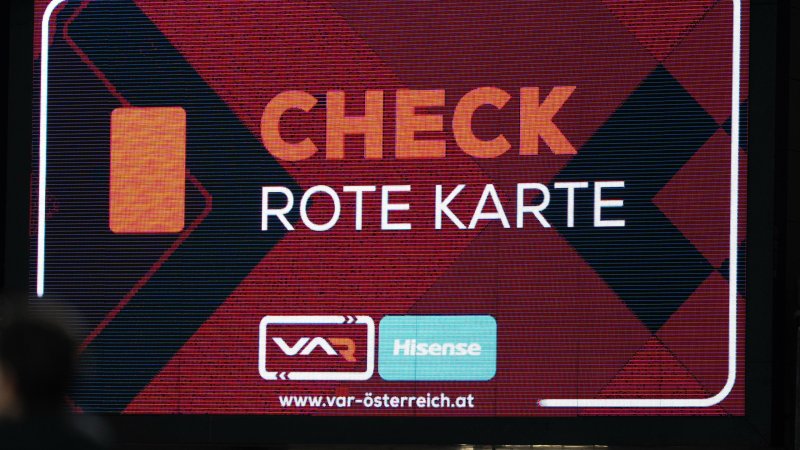 VAR-Rückblick erklärt Platzverweise und Elfer bei Austria-Sturm