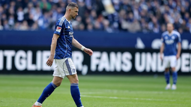 Schalke legt nach Dzeko-Rot Einspruch ein