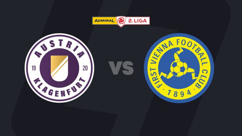 2. Liga heute LIVE: Austria Klagenfurt - First Vienna FC