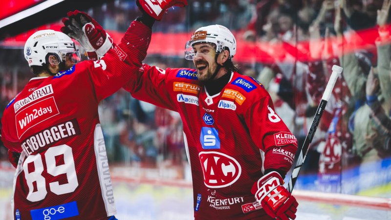 Torfestival! KAC legt in Viertelfinal-Serie gegen Fehervar vor