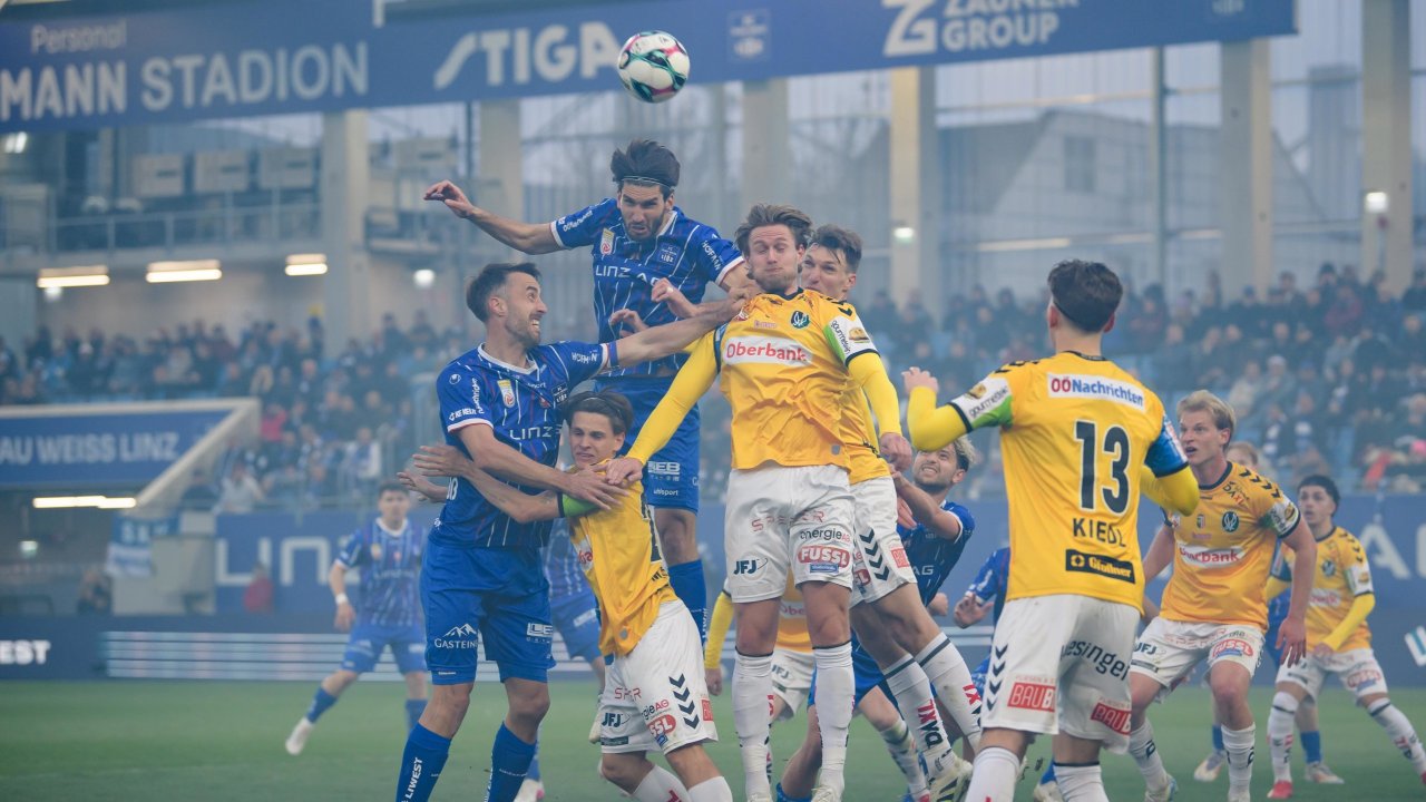 0:2 in Sieg verwandelt! Blau-Weiß gewinnt wildes OÖ-Derby