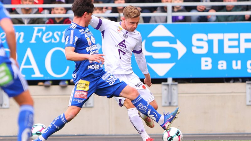 Austria Wien zittert sich gegen dezimierte Hartberger zum Sieg