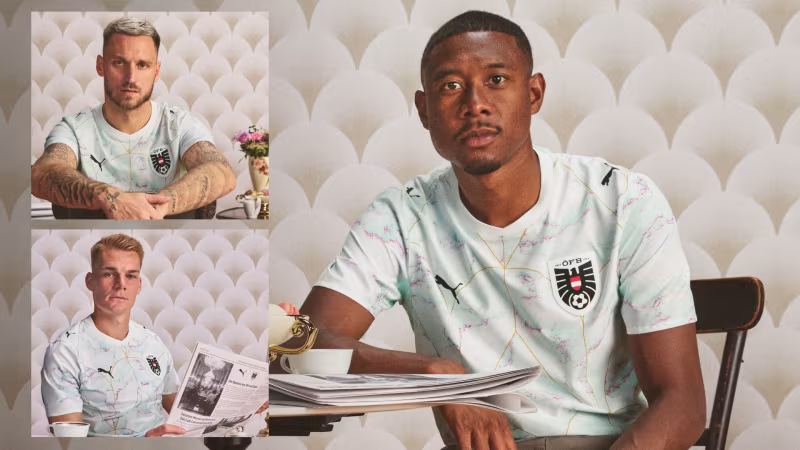 "Elegant und detailverliebt" - Das neue ÖFB-Auswärtstrikot