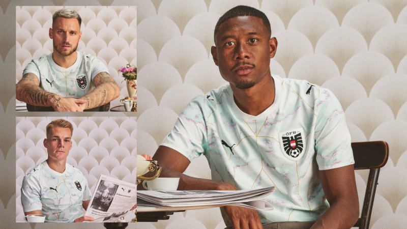 "Elegant und detailverliebt" - Das neue ÖFB-Auswärtstrikot