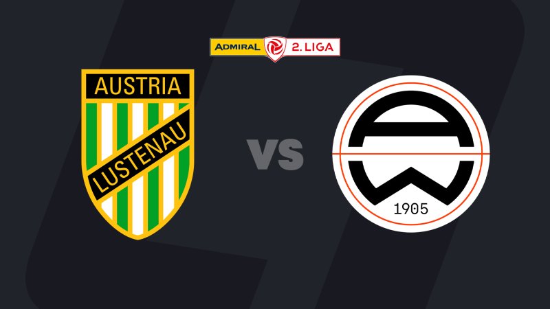2. Liga heute: Topspiel Austria Lustenau - Admira Wacker