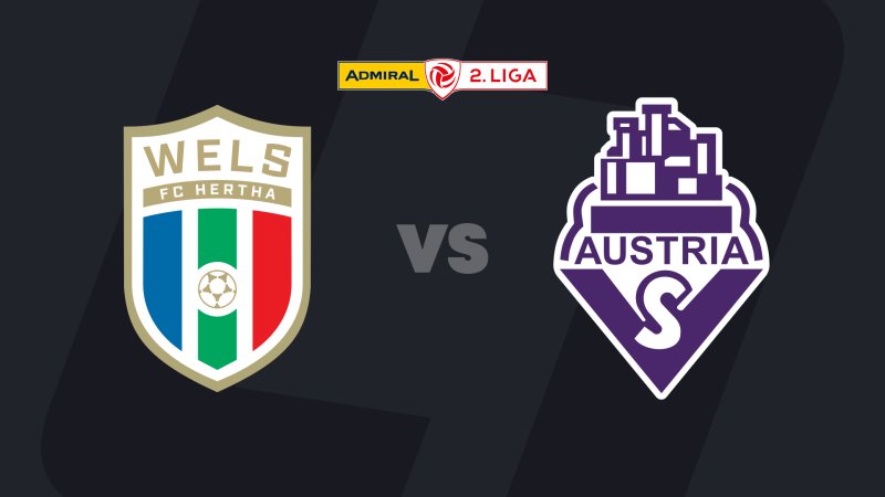 2. Liga heute im LIVE-Stream: FC Hertha Wels - Austria Salzburg