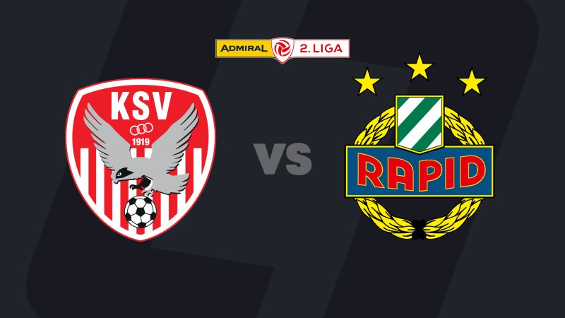 2. Liga heute im LIVE-Stream: SV Kapfenberg - SK Rapid II