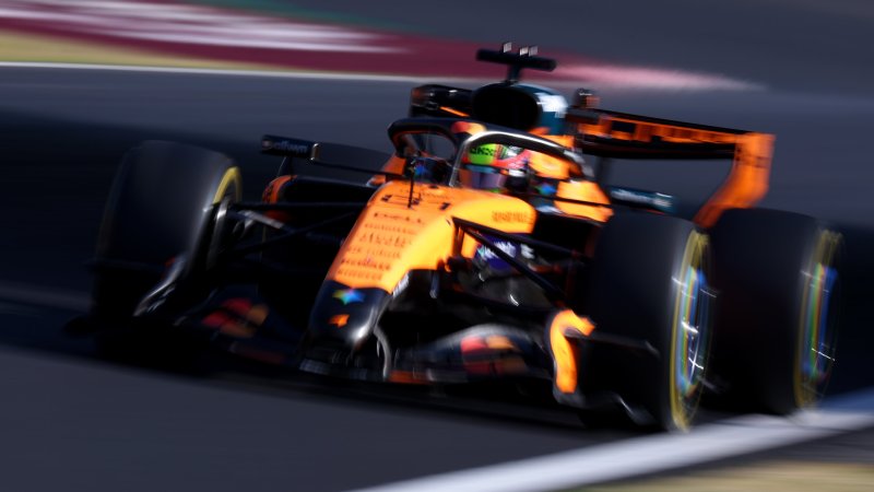 Piastri hält Mercedes-Duo im zweiten Japan-Training hinter sich