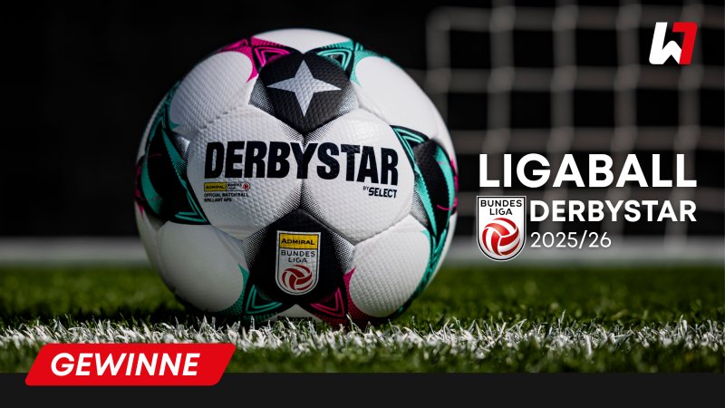 GEWINNSPIEL: 2x DERBYSTAR Bundesliga-Spielbälle 2025/26