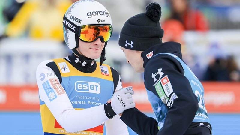 Prevc nimmt gestürztem Embacher Führung im Skiflug-Weltcup ab