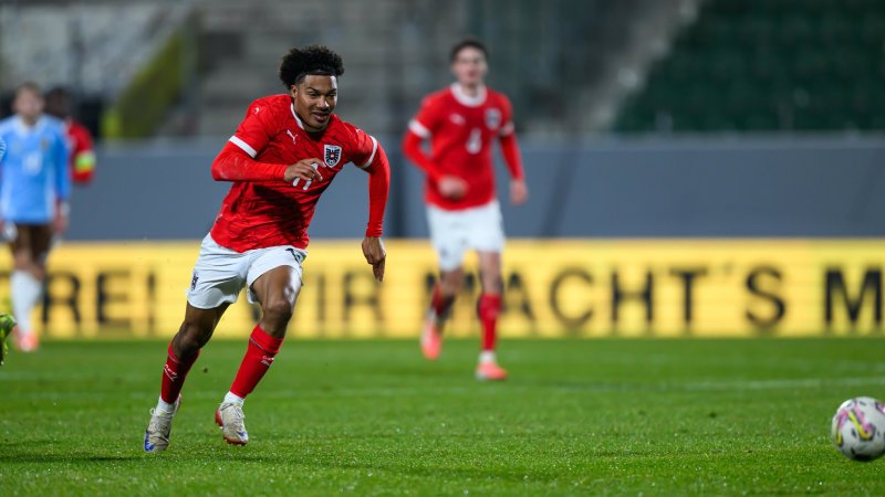 Österreichs U21 unterliegt Belgien spät in EM-Quali