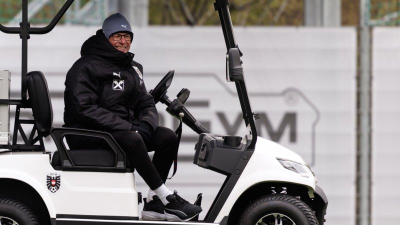Bilder: Tausend Fans stürmen zu ÖFB-Training