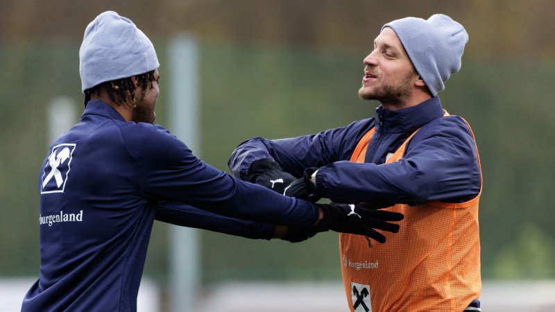 Bilder: Tausend Fans stürmen zu ÖFB-Training