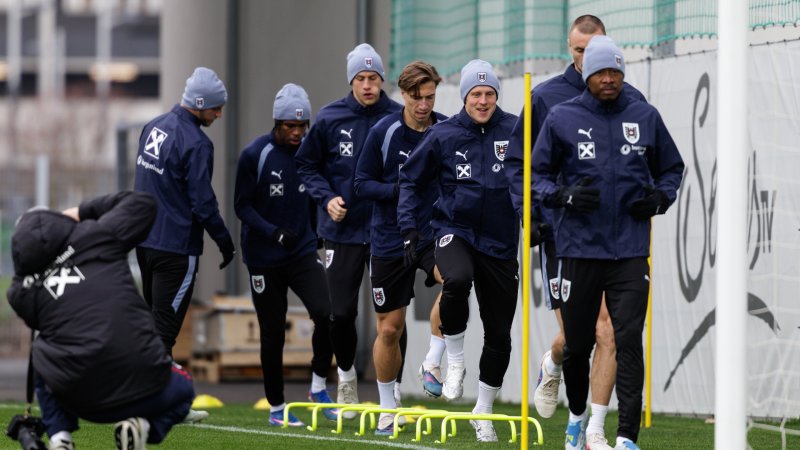 Bilder: Tausend Fans stürmen zu ÖFB-Training