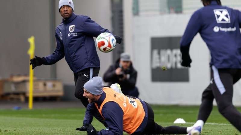 Bilder: Tausend Fans stürmen zu ÖFB-Training