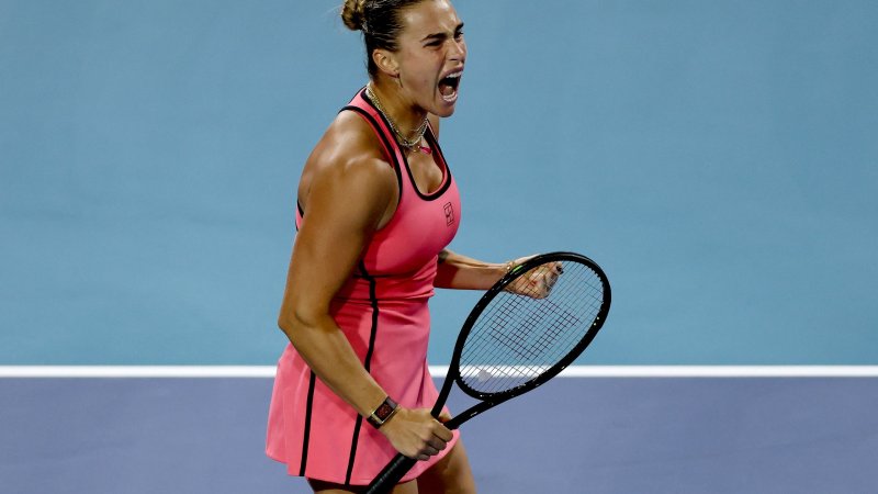 Tennis-Queen darf jubeln! Sabalenka holt sich Sunshine-Double