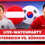 Watchparty: Gewinnt Österreich gegen Südkorea?