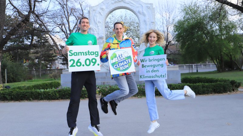 Für den Klimaschutz! "Vienna Climate Run" im Prater