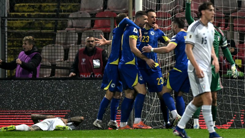 Elfer-Drama! Italien verpasst WM, Bosnien-Herzegowina dabei