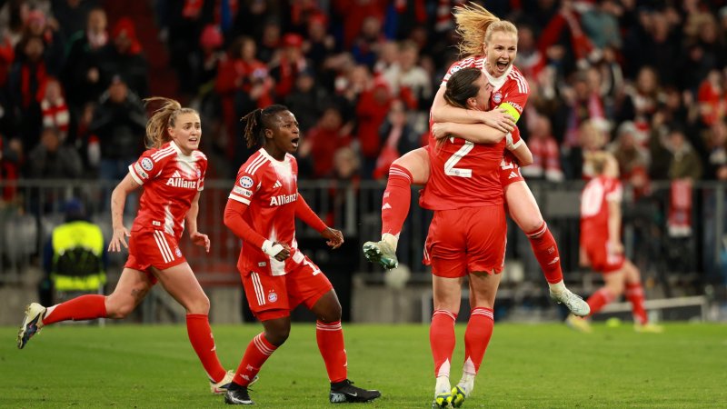 Spiel gedreht! Bayern-Frauen ziehen ins CL-Halbfinale ein