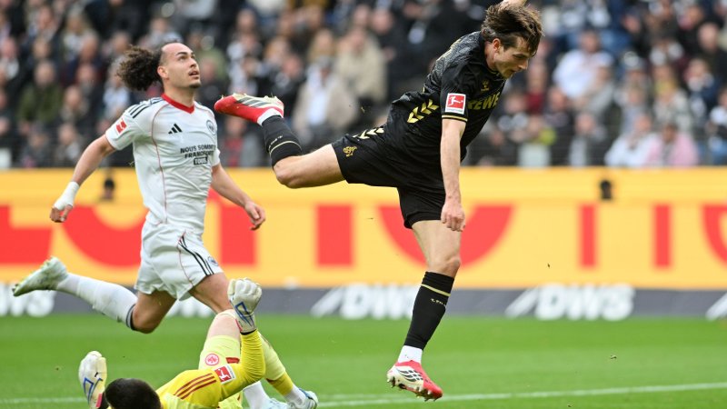 2:0 verspielt! Frankfurt lässt Federn im Rennen um EC-Plätze