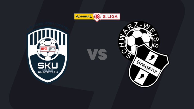 2. Liga heute LIVE: SKU Amstetten - SW Bregenz