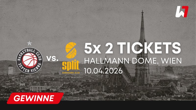 GEWINNSPIEL: 5x 2 Tickets für BC Vienna vs. KK Split