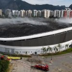 Brand beschädigt Olympia-Velodrom in Rio