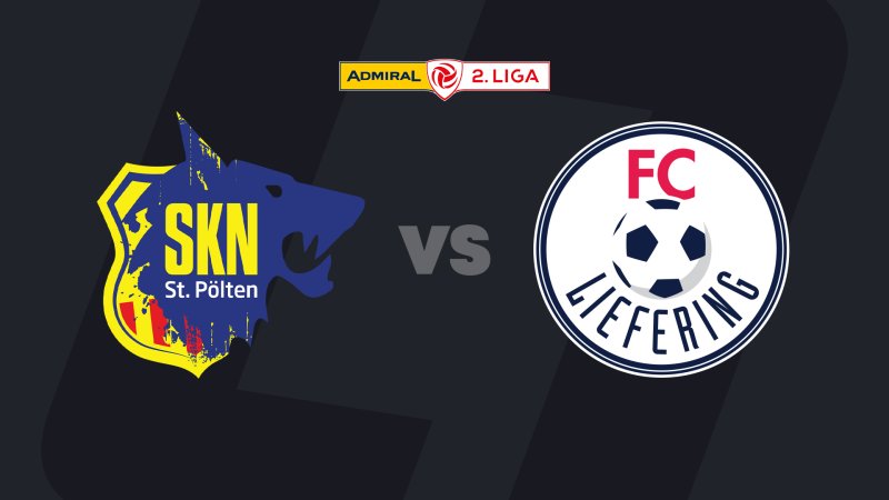 2. Liga heute im LIVE-Stream: SKN St. Pölten - FC Liefering