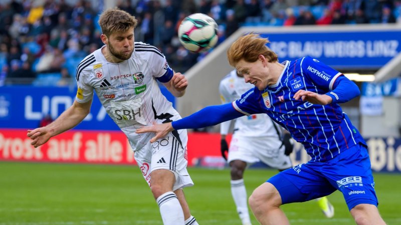 Bundesliga heute: WAC - Blau-Weiß Linz