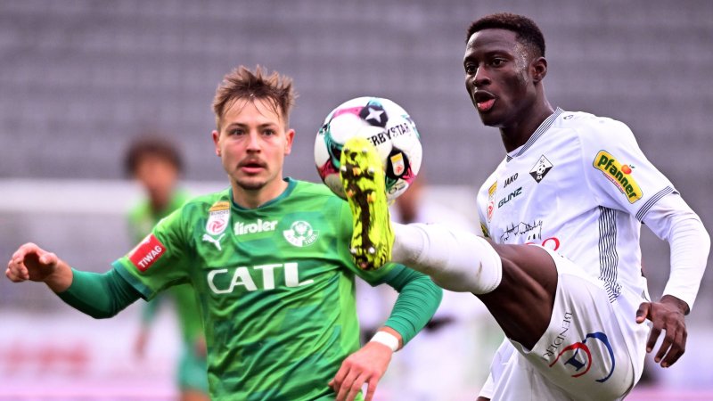 Bundesliga heute: WSG Tirol - SCR Altach