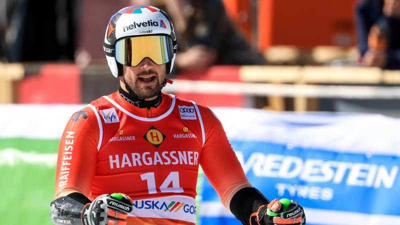 Schweizer Ski-Ass fuhr auf Skiern in den Hafen der Ehe ein