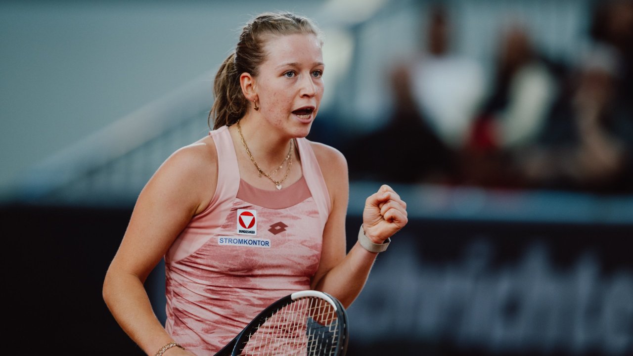Sinja Kraus bei Challenger in Portugal im Semifinale