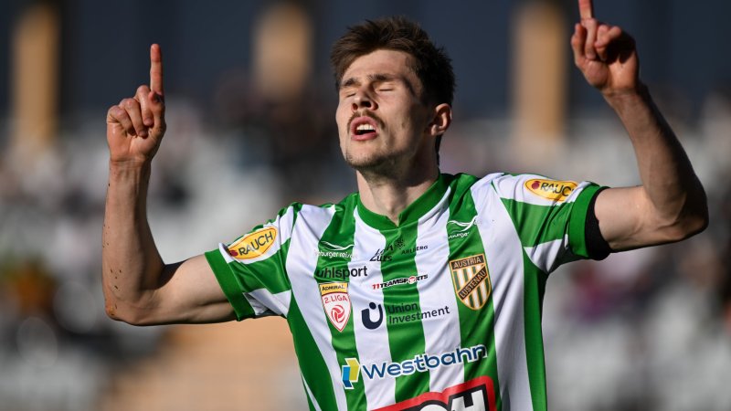 Austria Lustenau bleibt mit Heimsieg gegen Rapid II an der Spitze