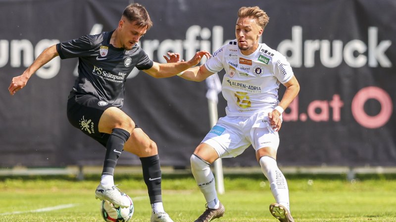 Traumtor-Ausgleich: Klagenfurt erkämpft sich Remis gegen Sturm II