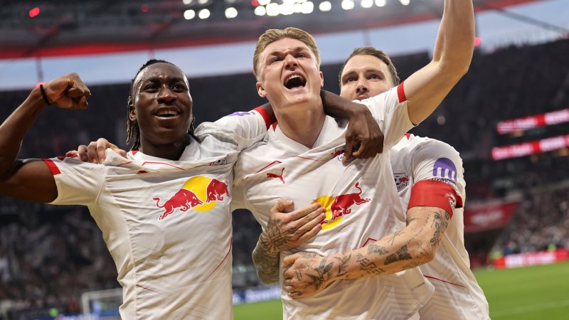RB Leipzig gewinnt zum ersten Mal in Frankfurt