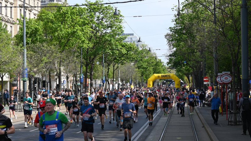 Wien-Marathon: Alle Ergebnisse des Vienna City Marathons 2026