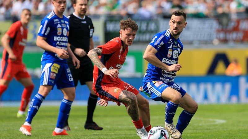 Fulminante zweite Hälfte! Rapid strauchelt in Hartberg