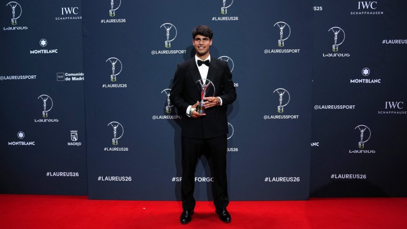 Laureus Gala: Tennis-Asse räumen ab - Alcaraz schreibt Geschichte