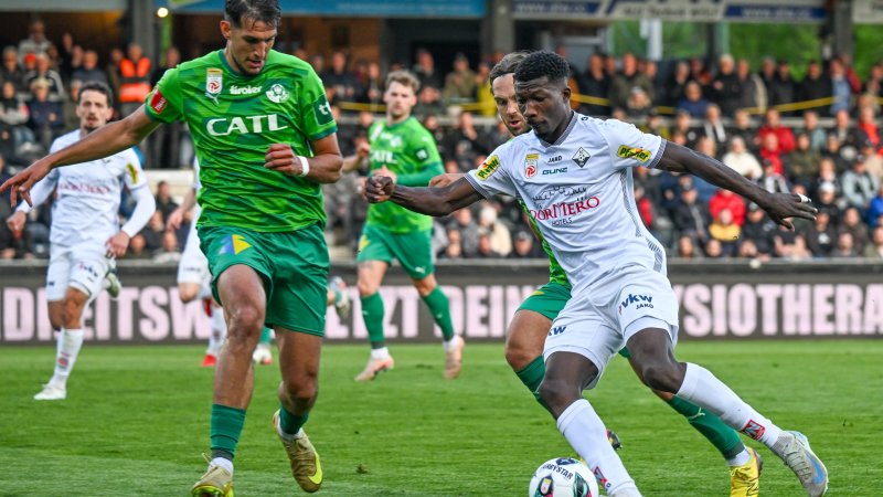 Altach lässt Punkte gegen die WSG liegen