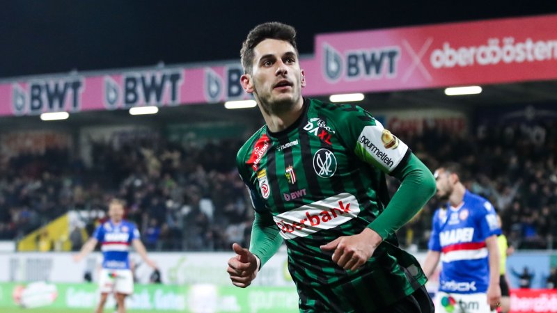 Ried-Torschütze Bajic nach Sieg über GAK: "War endlich Zeit"